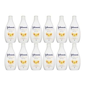 Johnson's Soft & Nourish Body Wash w/ Almond Oil & Jasmine, 400ml (Pack of 12)